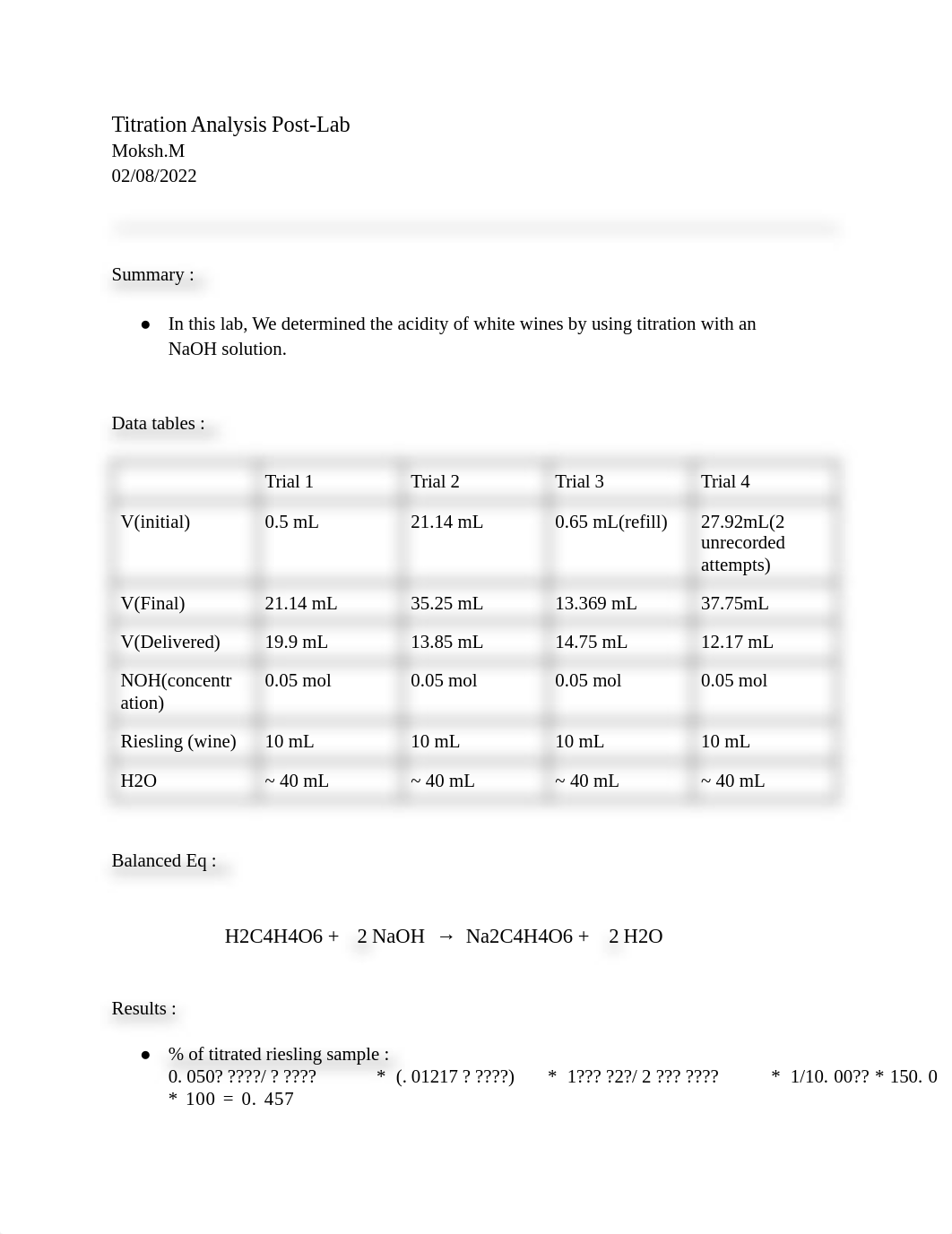 Wine titration-Post lab  (1).pdf_djg9he7dzxh_page1