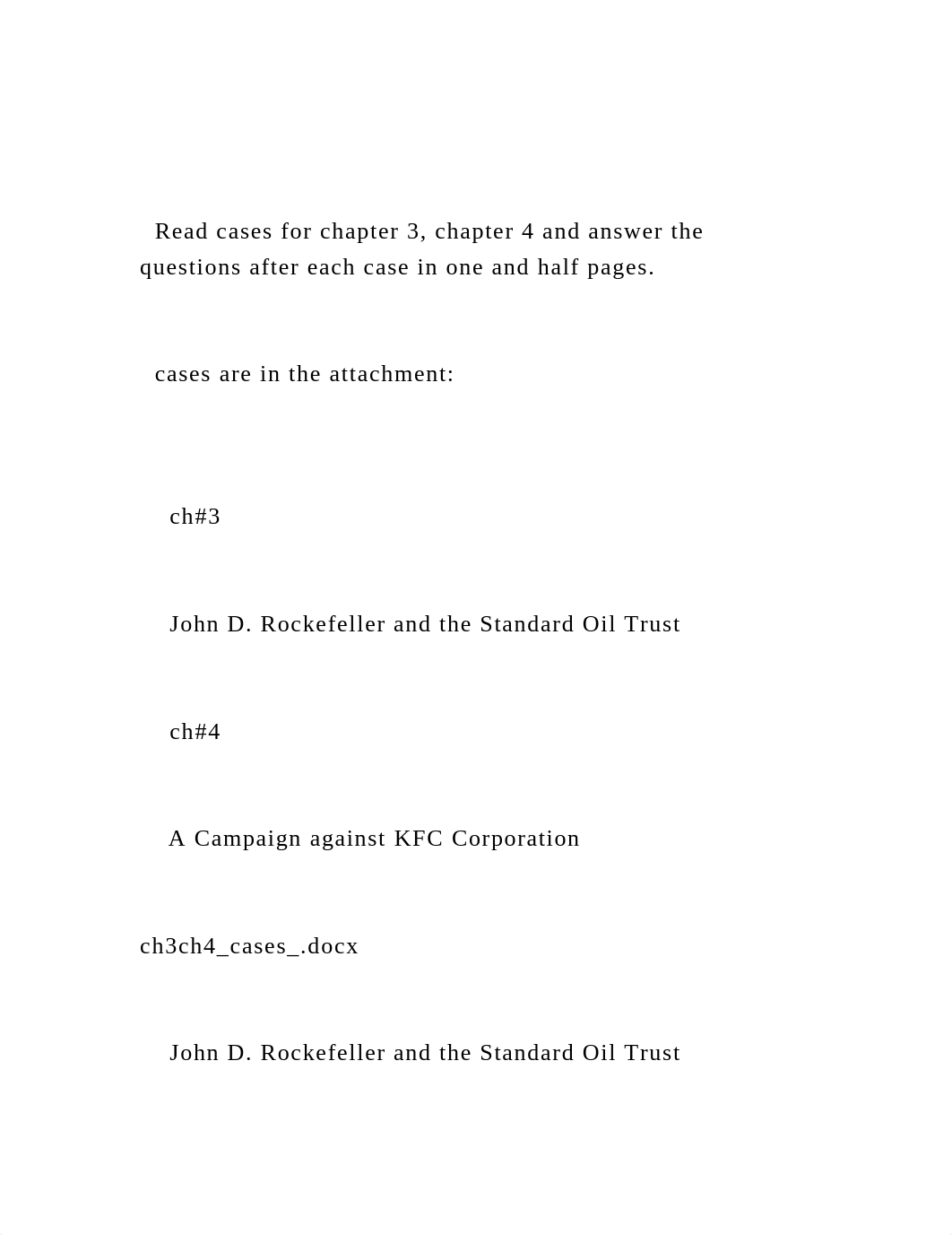 Read cases for chapter 3, chapter 4 and answer the questions af.docx_djgf0epyd3r_page2