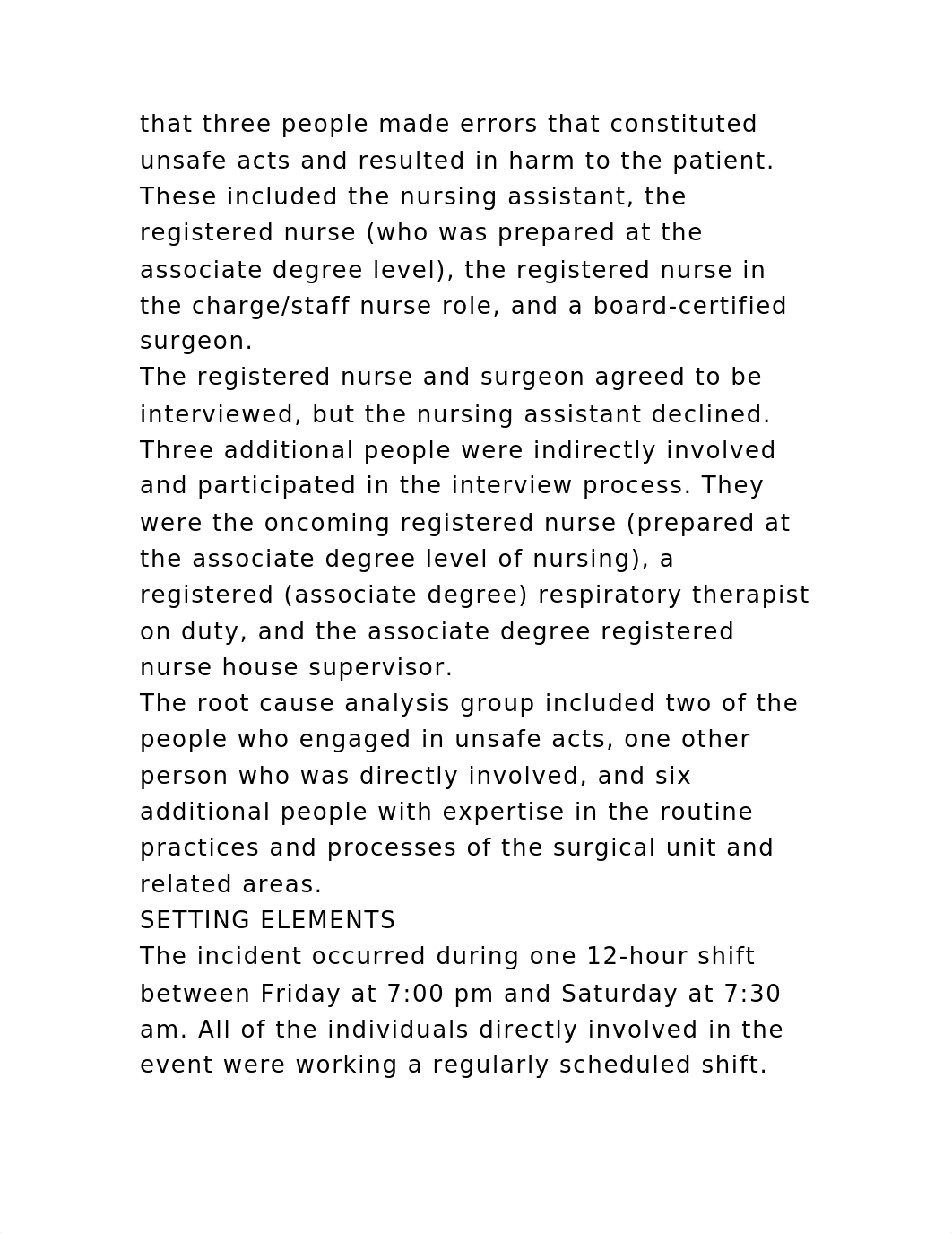 HISTORICAL CASE STUDY #1 Failure to Adequately Monitor a Postsurg.docx_djgtv1hulqd_page3