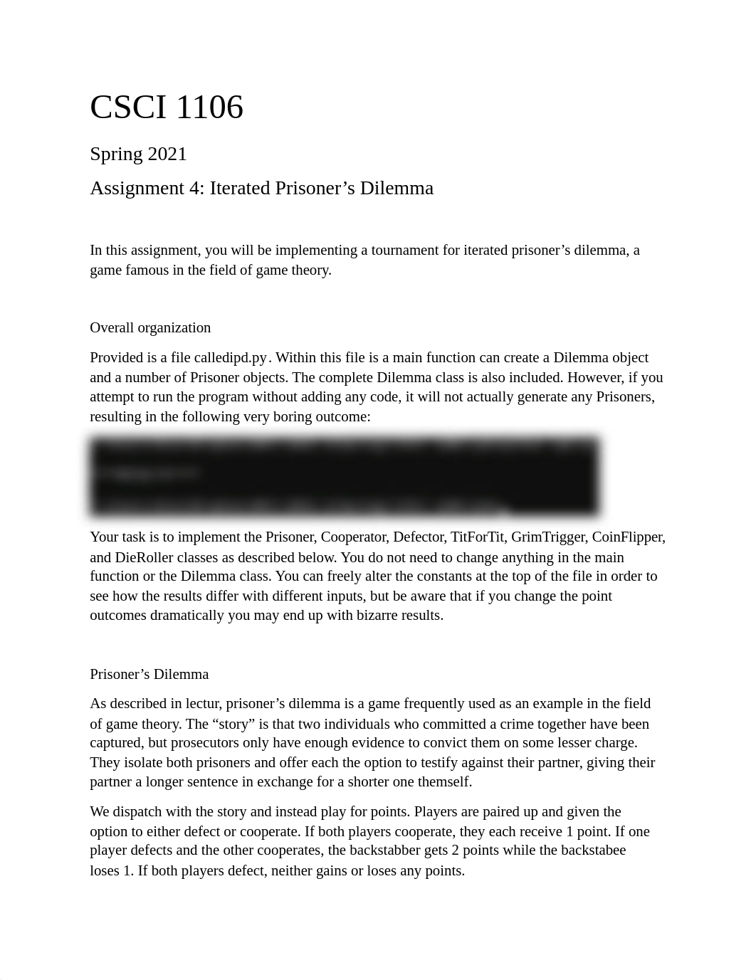 Assignment 4 - Iterated Prisoner's Dilemma.docx_djh3e7ay7n4_page1