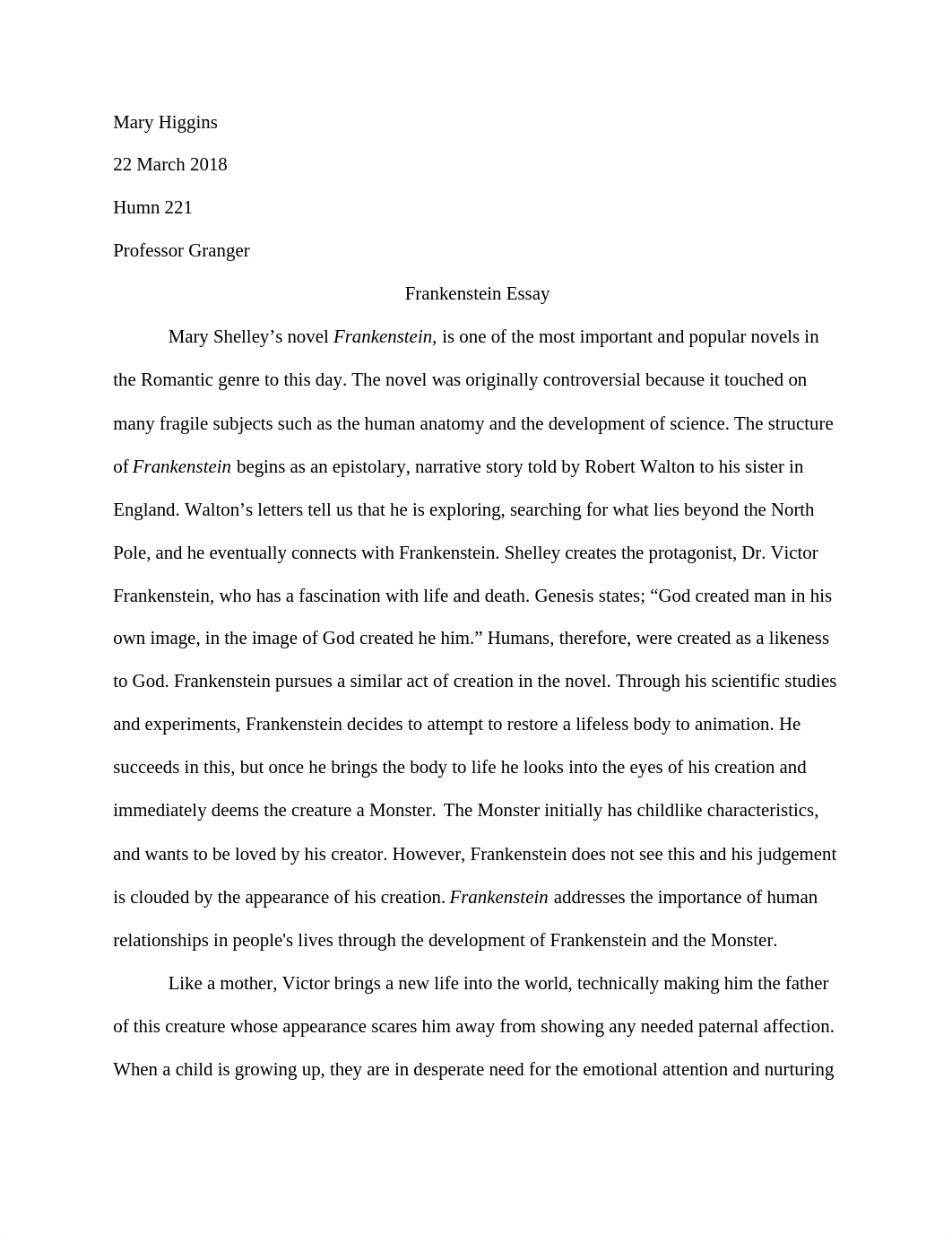 Frankenstein Essay.docx_djh97rprl8g_page1