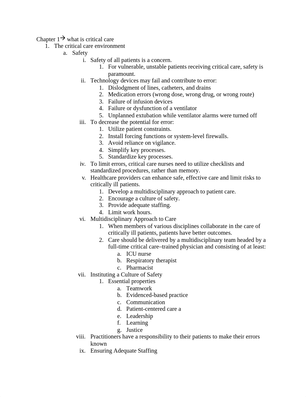 Chapter 1 critical care .docx_djhqosxqb4m_page1