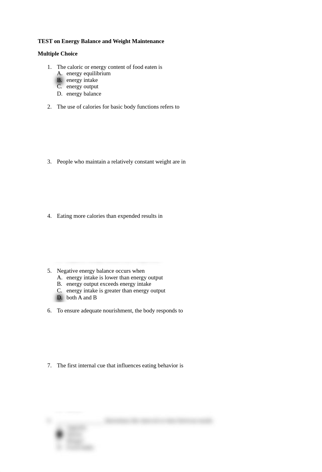 TEST on Energy Balance and Weight Management.pdf_dji86ieeqk1_page1