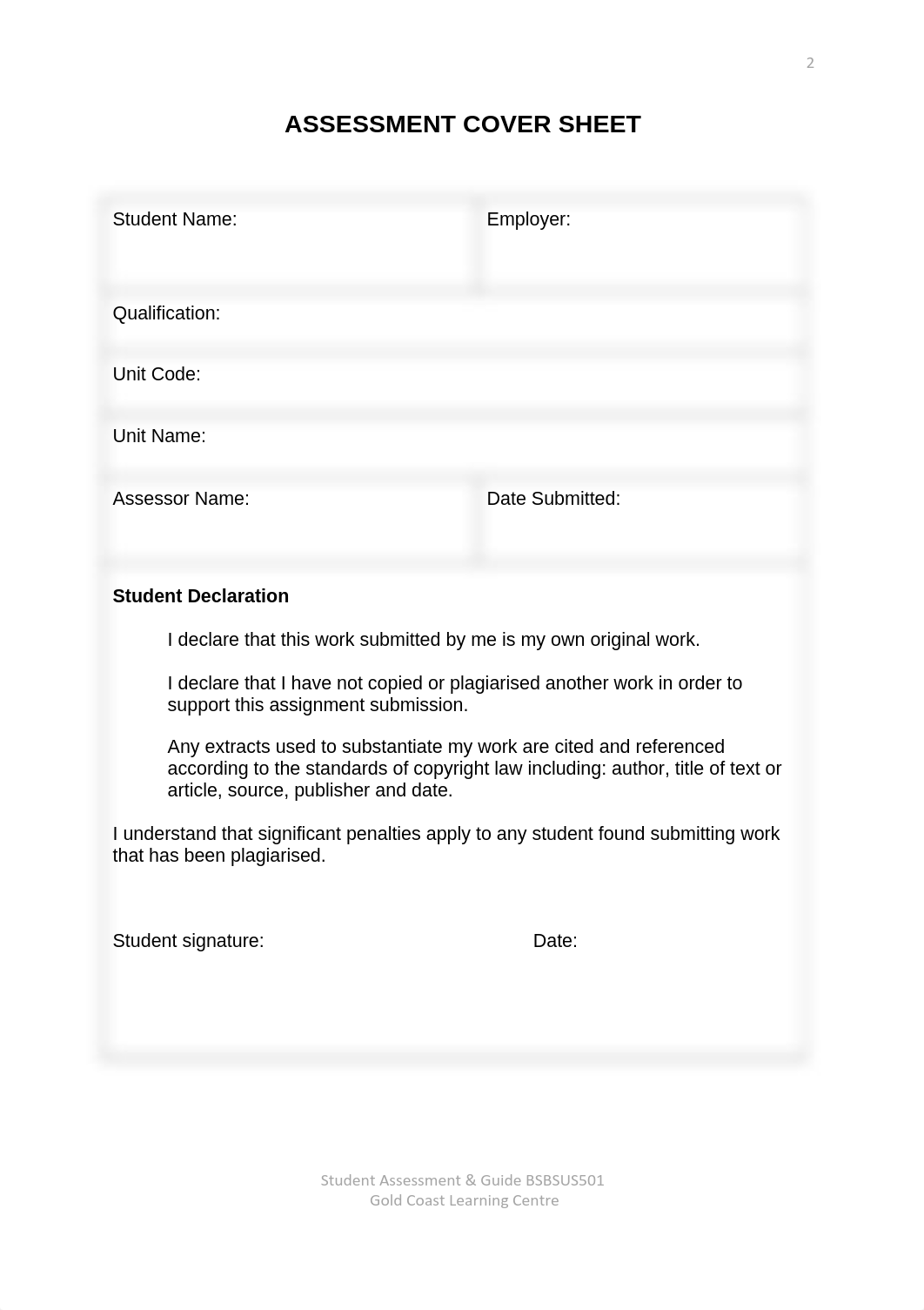 Student Assessment & Guide BSBSUS501.pdf_dji9511nt6y_page2