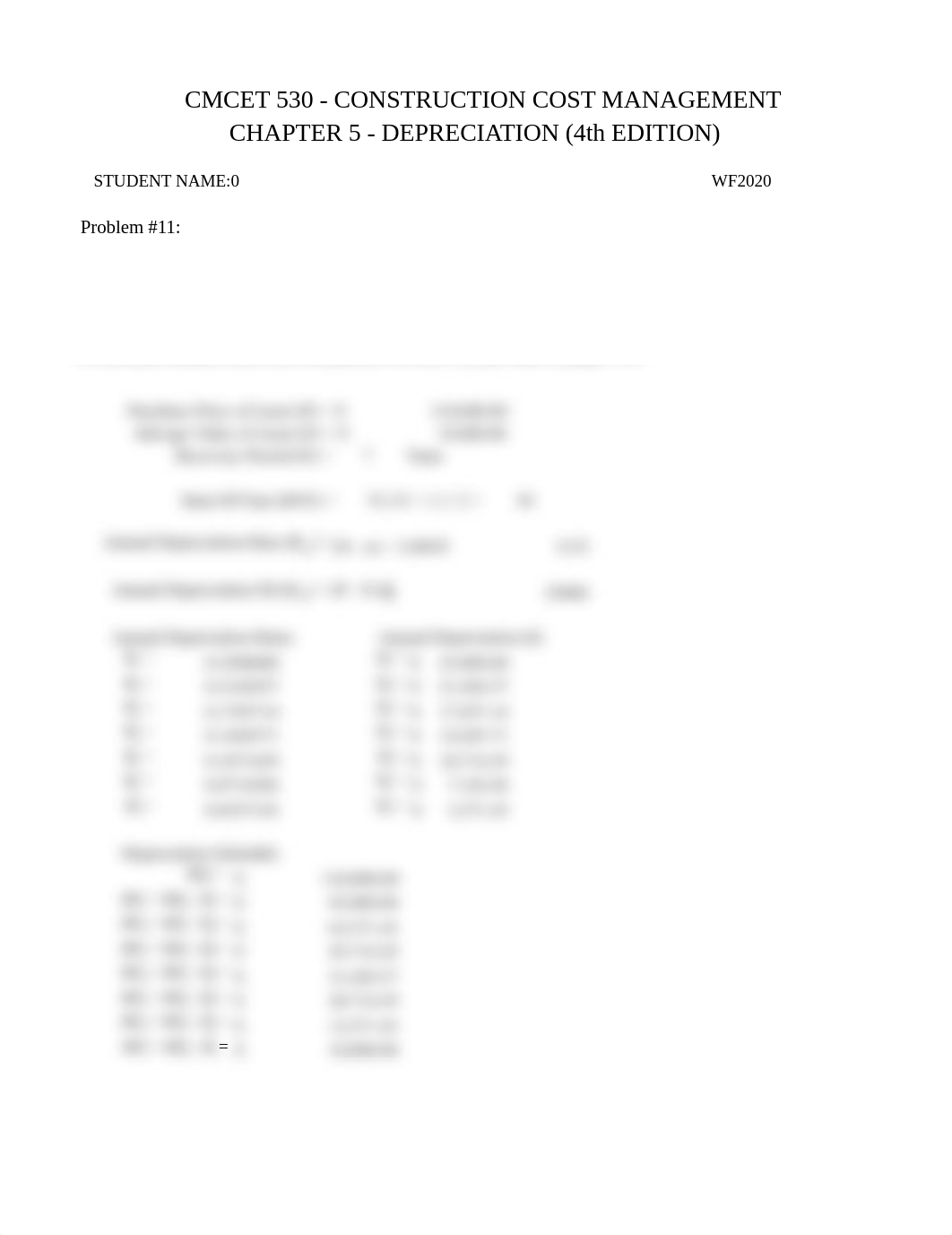 CMCET 530 - Ch 5 Problems 4th Ed-Student R.xlsx_djiefmd98ad_page3