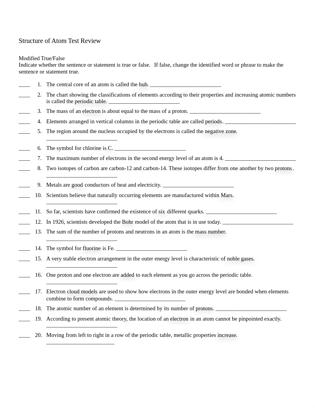 Structure of Atom Test Review.docx_djiold4euvo_page1