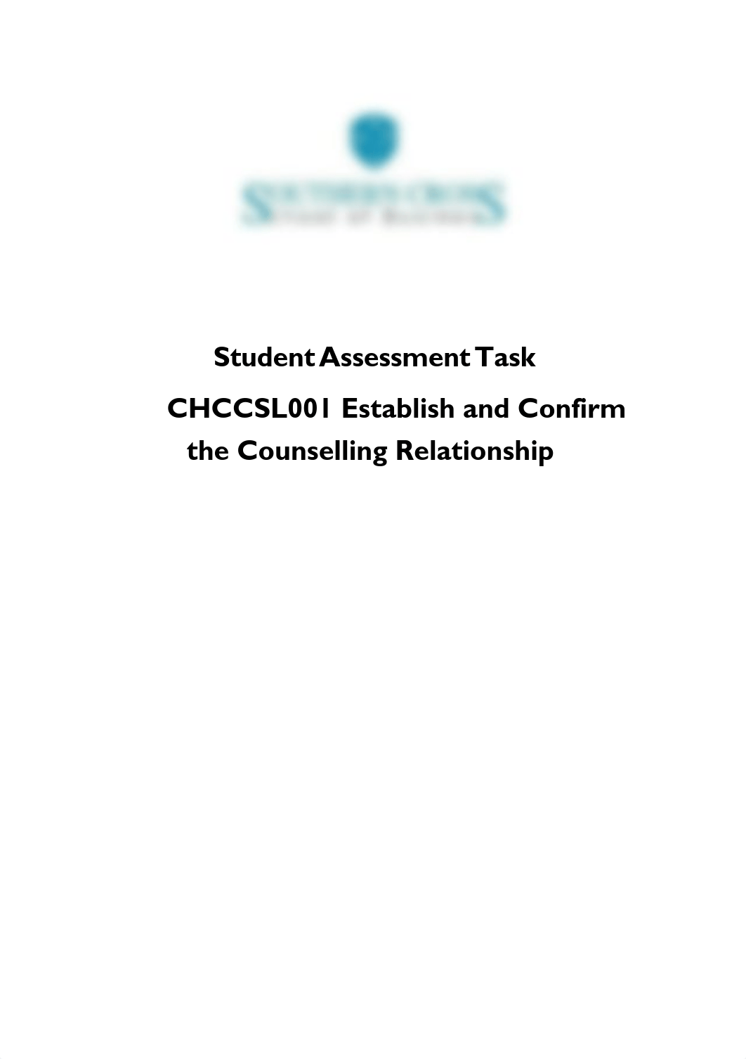 CHCCSL001 Student Assessment Tasks  - Answers (1).docx_djiv4nyuj0c_page1