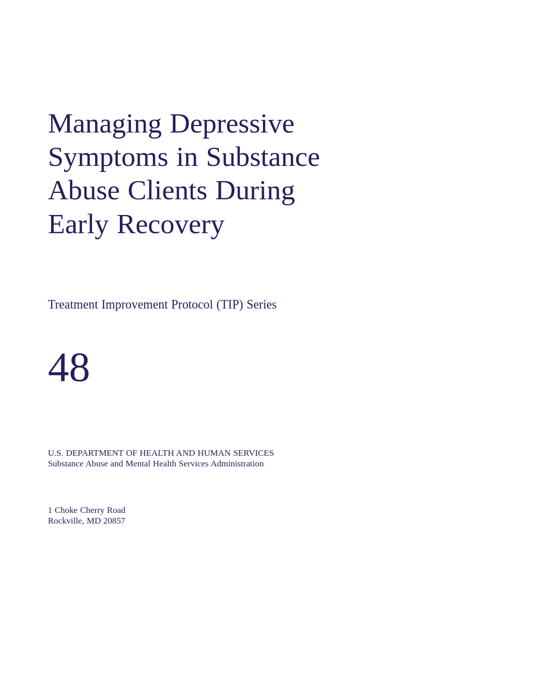 TIP 48 Managing Depressive Symptoms in Substance Abuse Clients During Early Recovery.pdf_djiy6sax3yb_page2