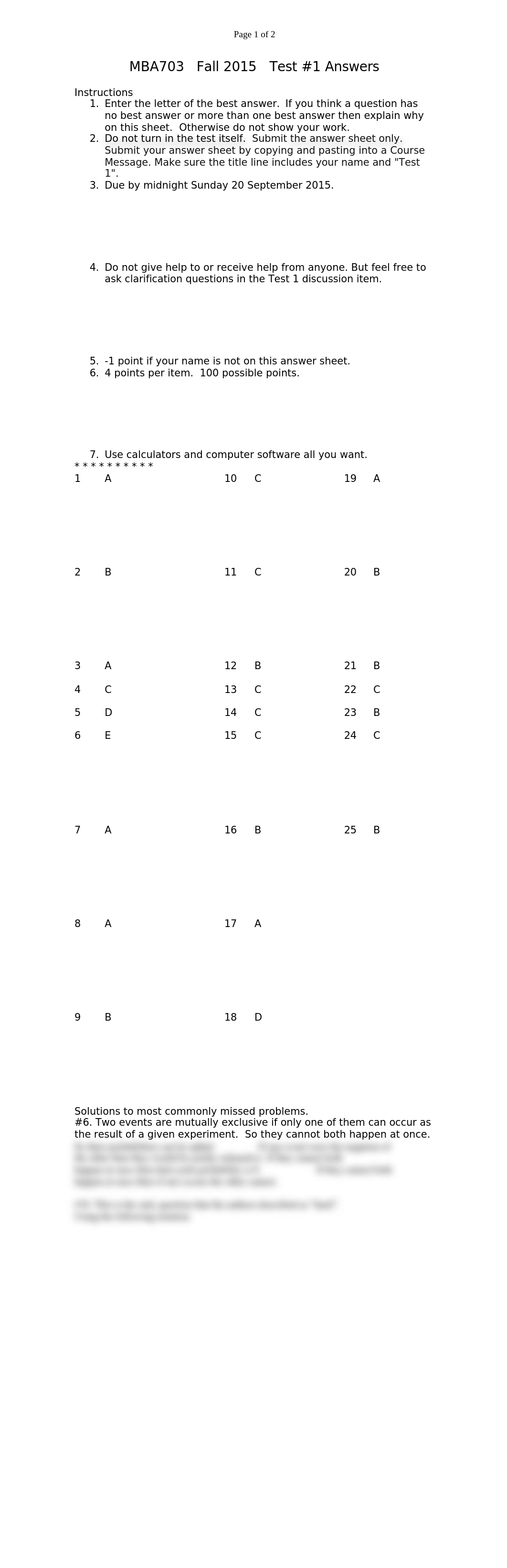 MBA 703 Test 1 Answers_djjks338rqv_page1