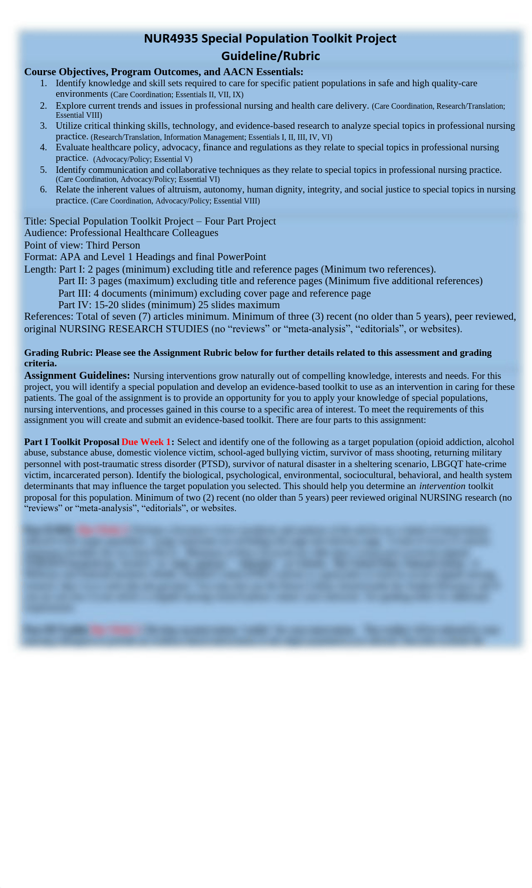 NUR4935 Special Population Toolkit Project Guideline Rubric 2.pdf_djjlgffw1ya_page1