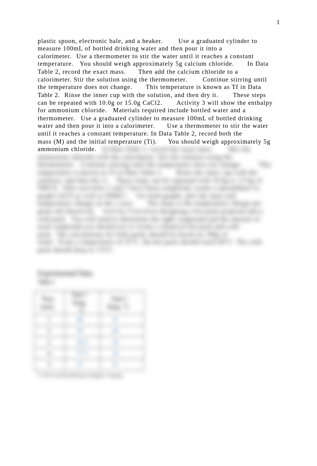 CHEMISTRY MODULE 7 Lab-Fundamentals of Calorimetry Lab report dys.docx_djjnrtwvzkt_page2