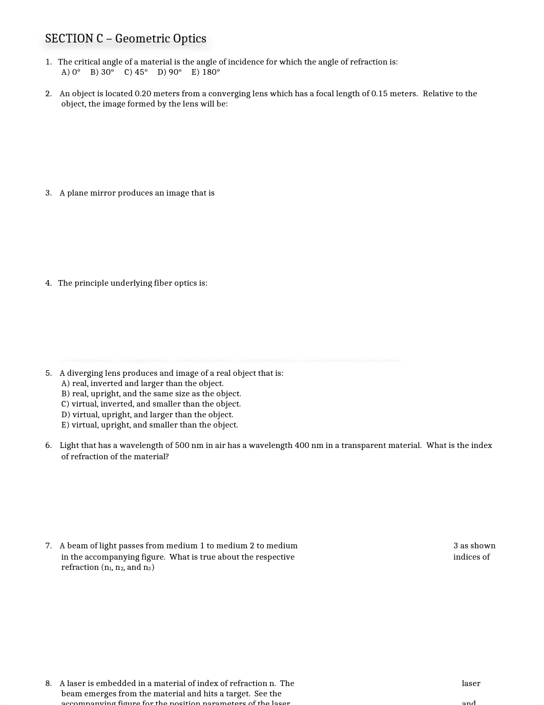 13a-waves_and_optics_mc_practice_problems_-_section_c_geometric_optics_djjofpsw8d2_page1