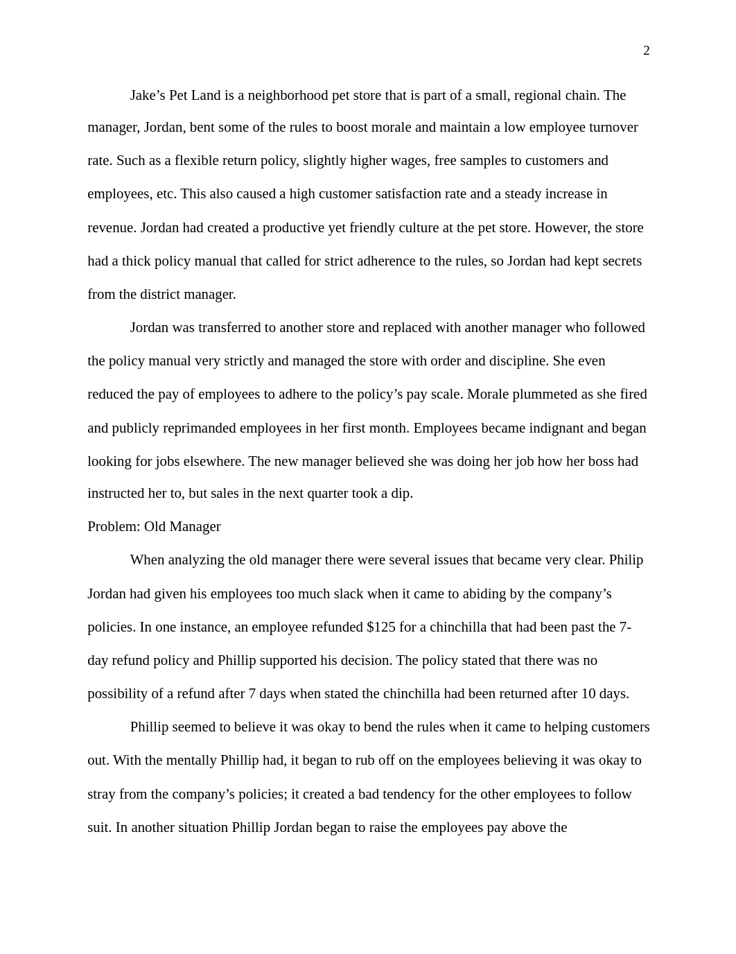 Jake's Pet Land Case Analysis.docx_djjxqnnadfz_page2