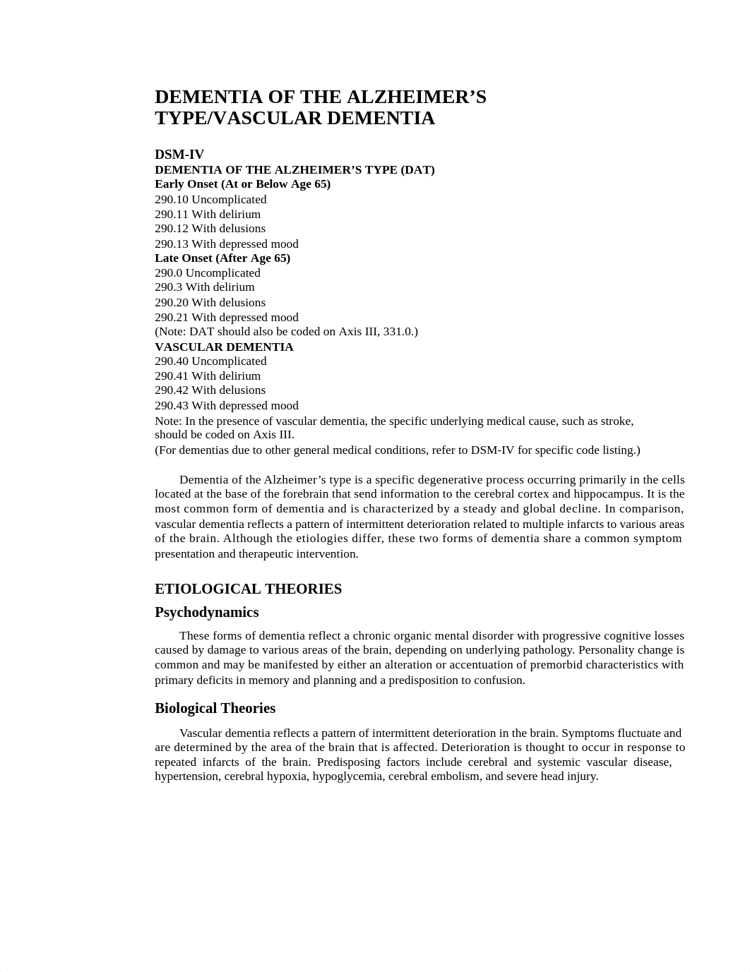 DEMENTIA OF THE ALZHEIMERS TYPE_VASCULAR DEMENTIA_djk6714x1nk_page1