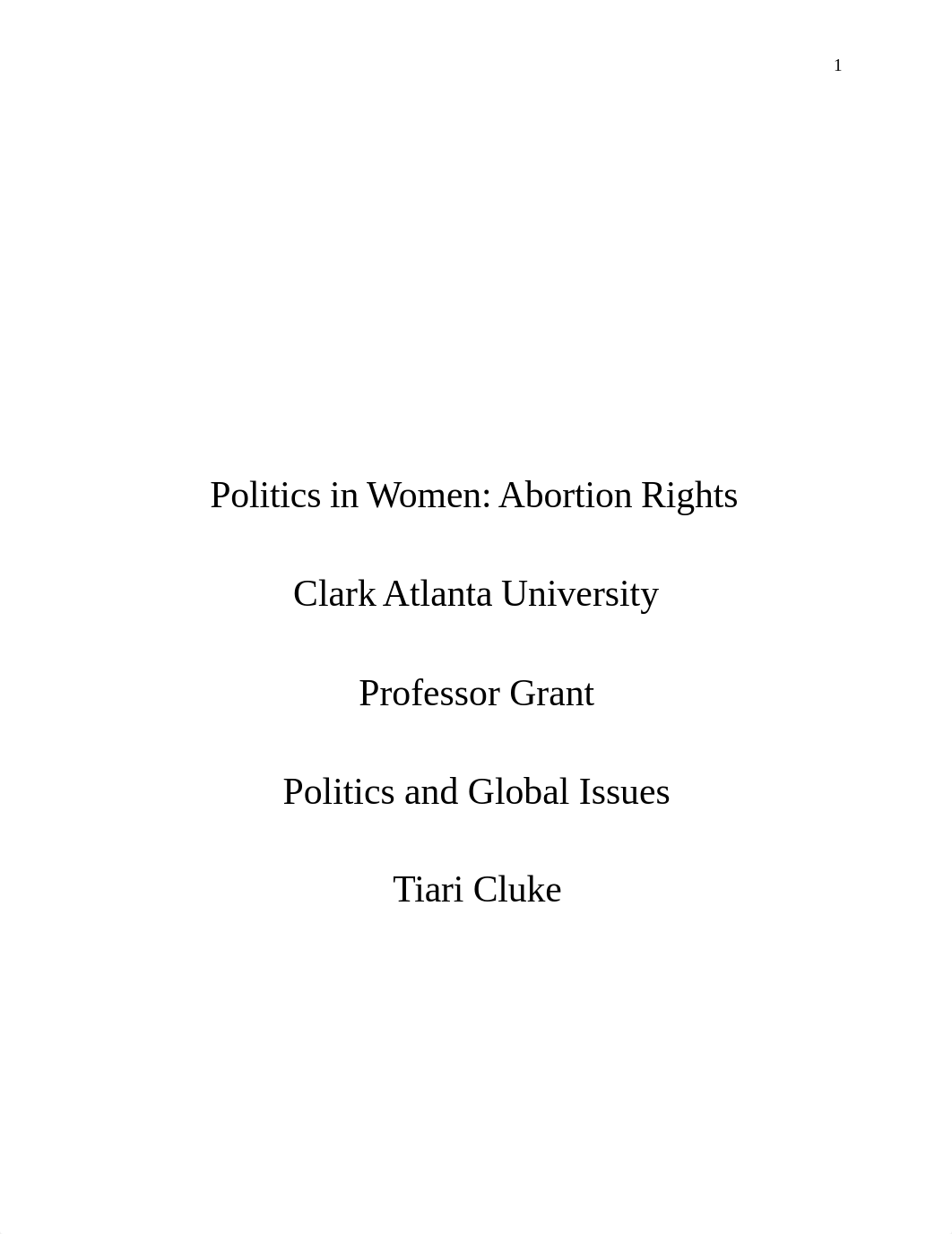 Politics in Women Research Paper.docx_djkkjnluhrf_page1