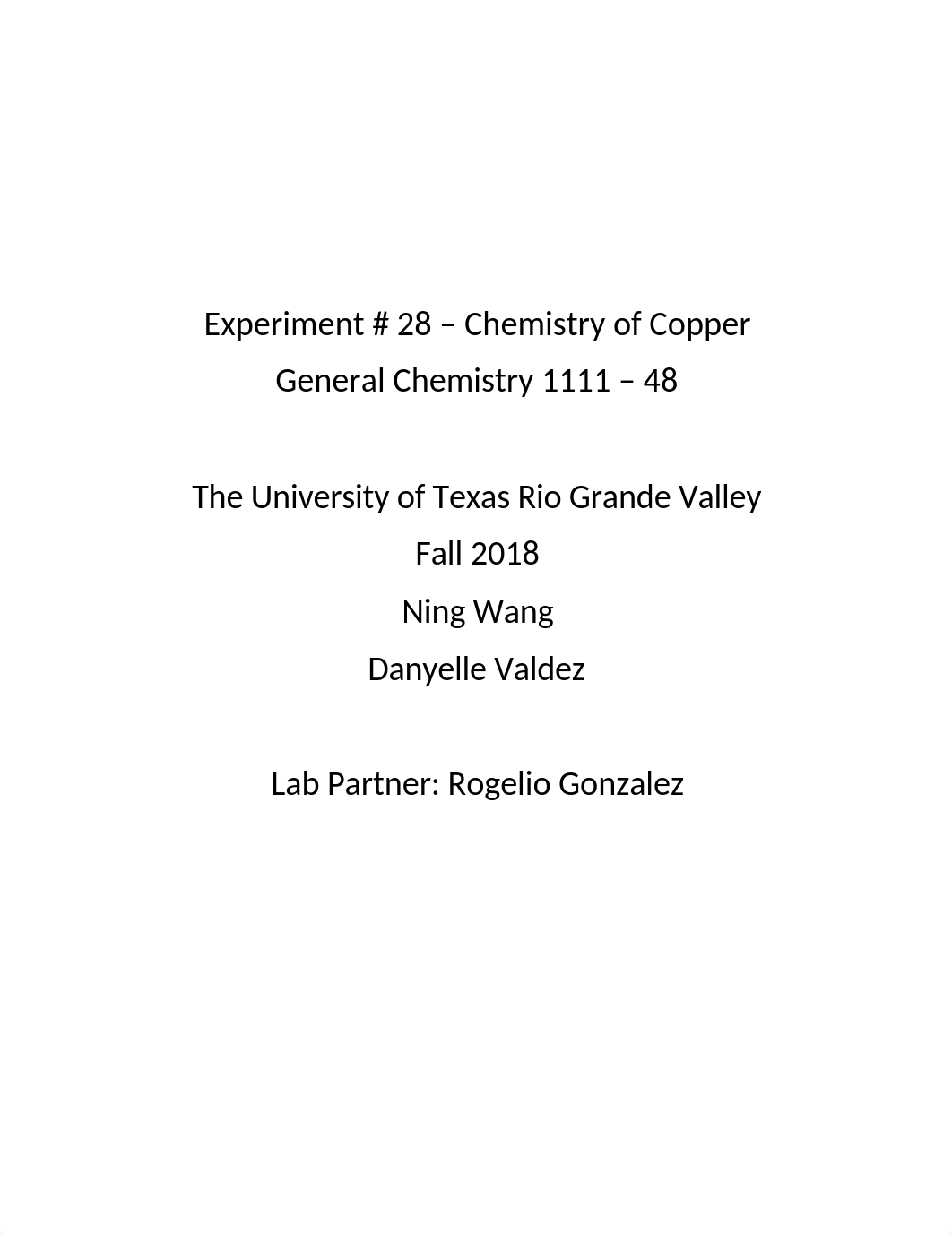 CHEM. LAB REPORT 28 CHEMISTRY OF COPPER.docx_djky1frbr9d_page1