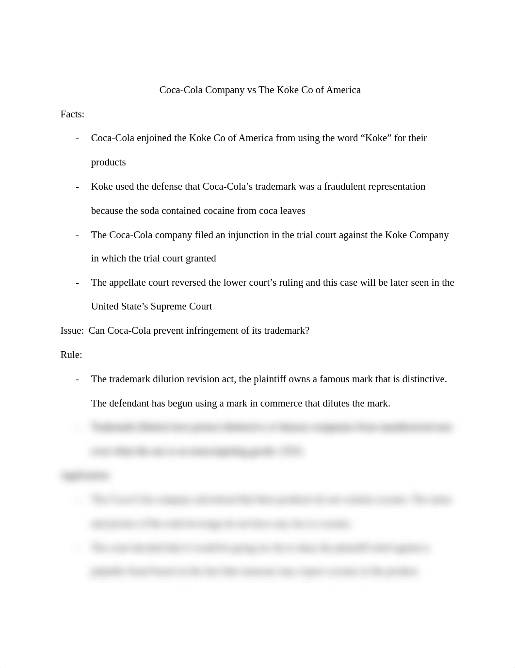 Coca Cola vs Koke Company Case Brief.pdf_djkzpsan2wc_page1