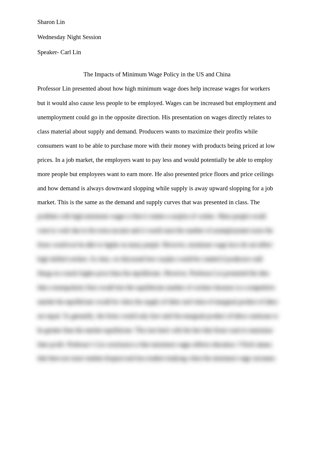 The Impacts of Minimum Wage Policy in the US and China.docx_djlh1xhya5e_page1