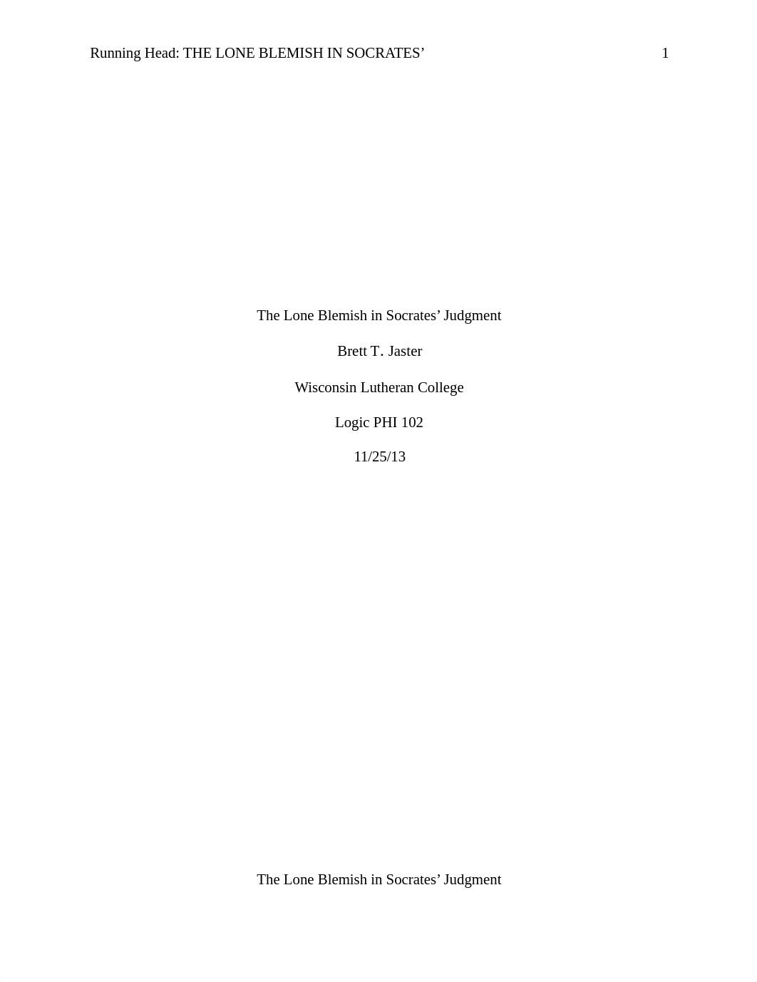 The Lone Blemish in Socrates' Judgment_djln04urgtq_page1