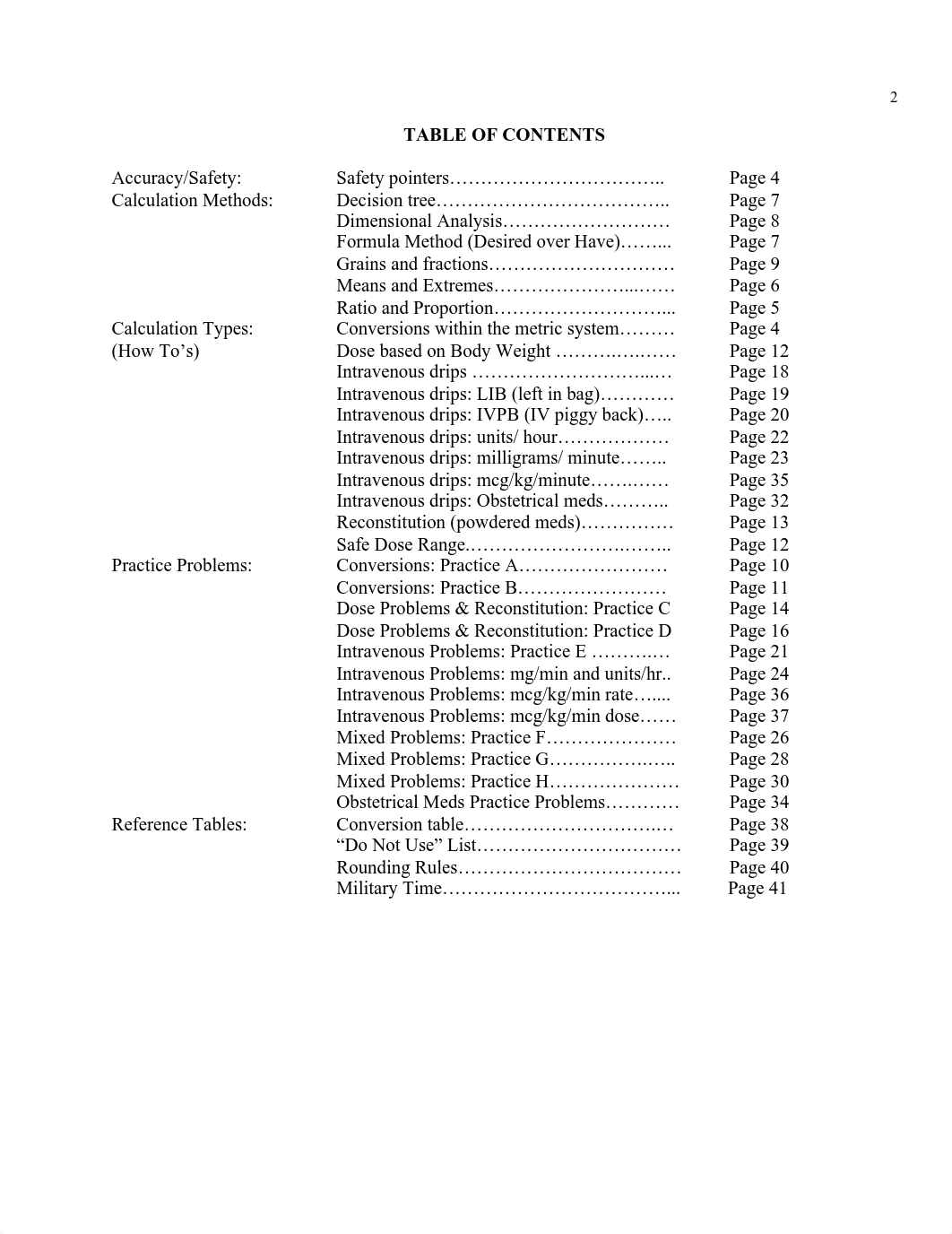 Level 2 Drug Calculation Practice Packet Updated 7.2020-1.pdf_djlrsn326y2_page2