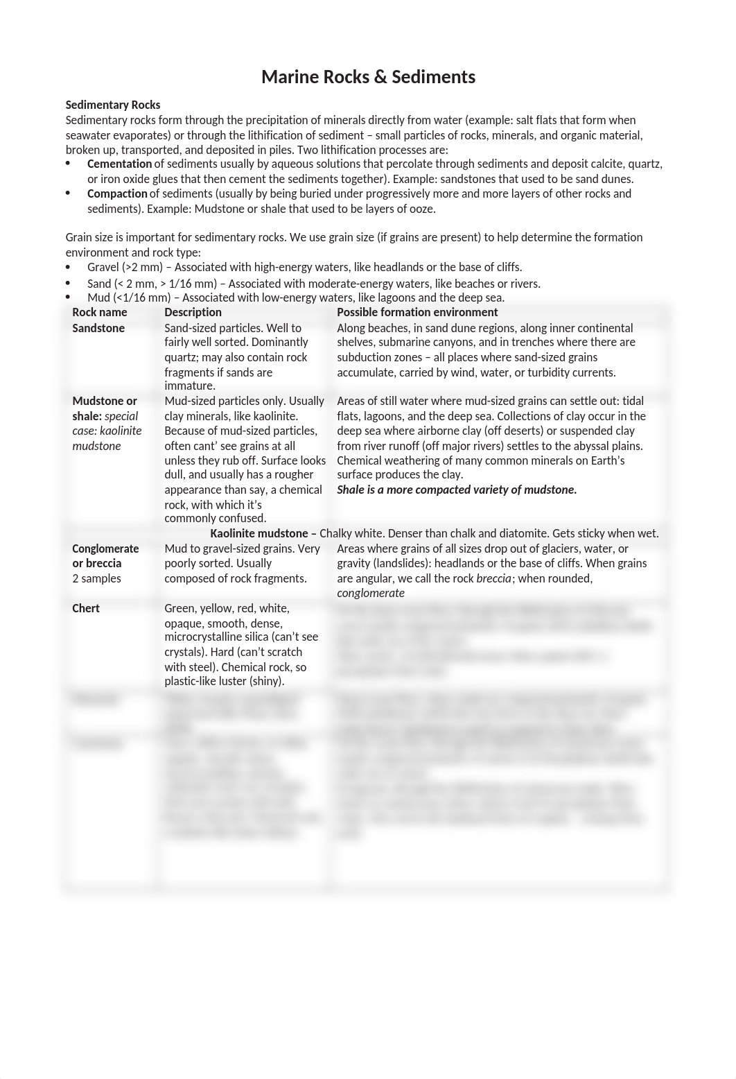 OCE1001 Sediments and Marine Rocks Assignment 1 (3).docx_djlsl24njl0_page1