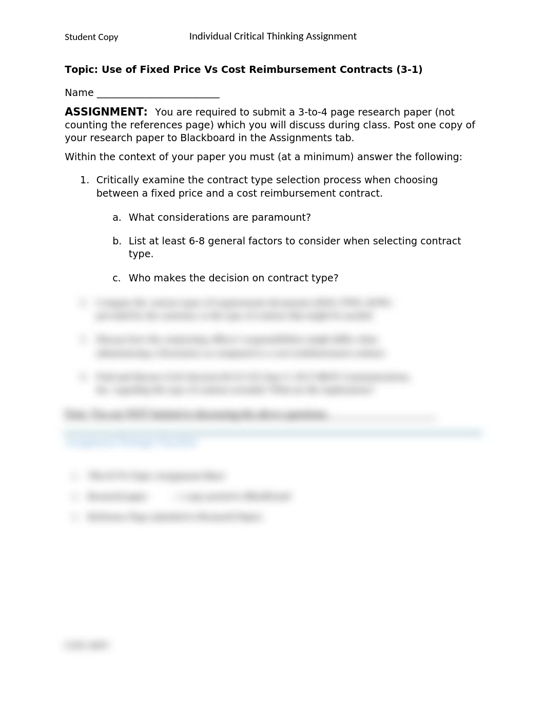 3-1 Use of Fixed Price vs Cost Reimbursement Contracts VILT.docx_djly1o2pyfn_page1