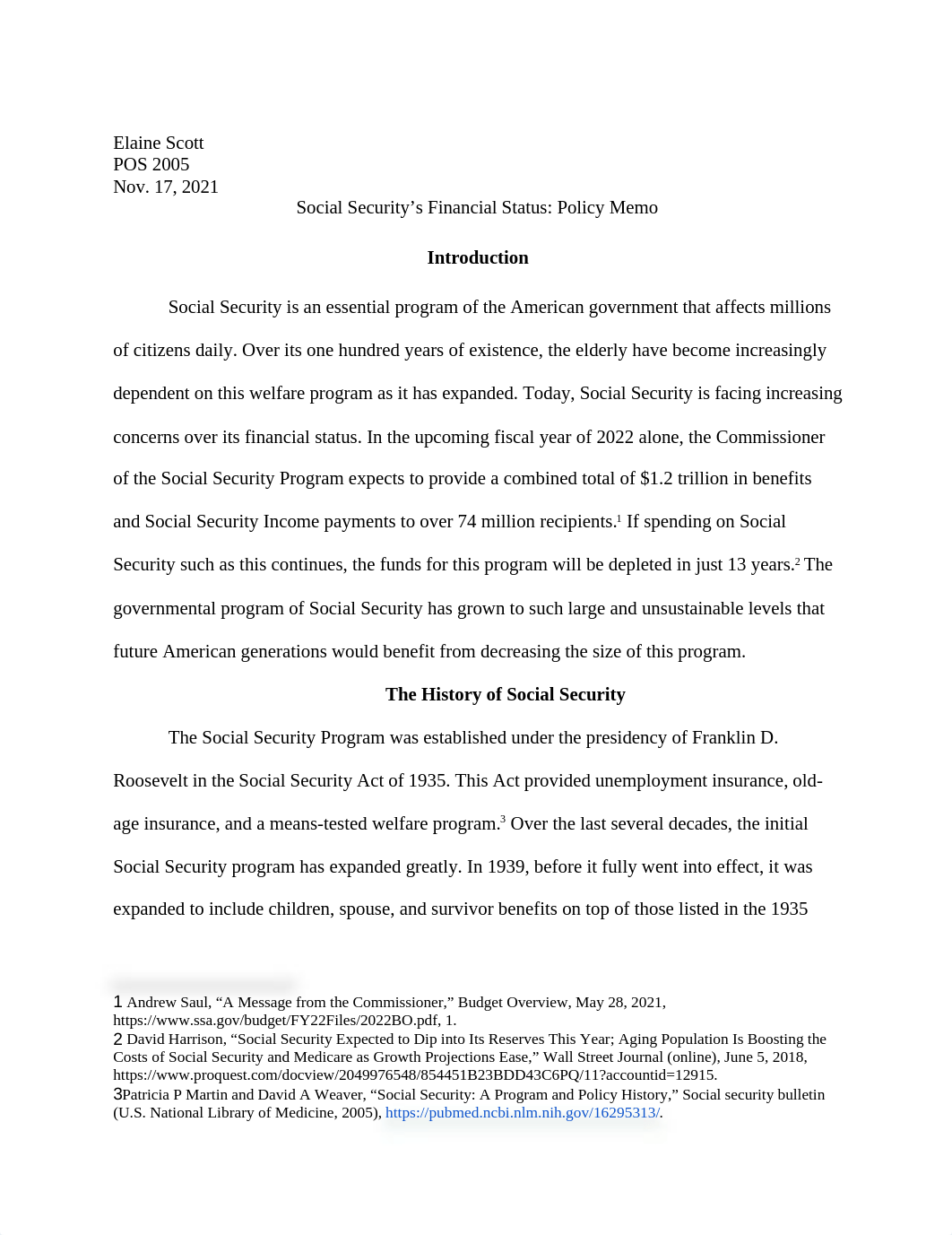 Social Security Policy Memo Final Draft.docx_djm2viuw17q_page1