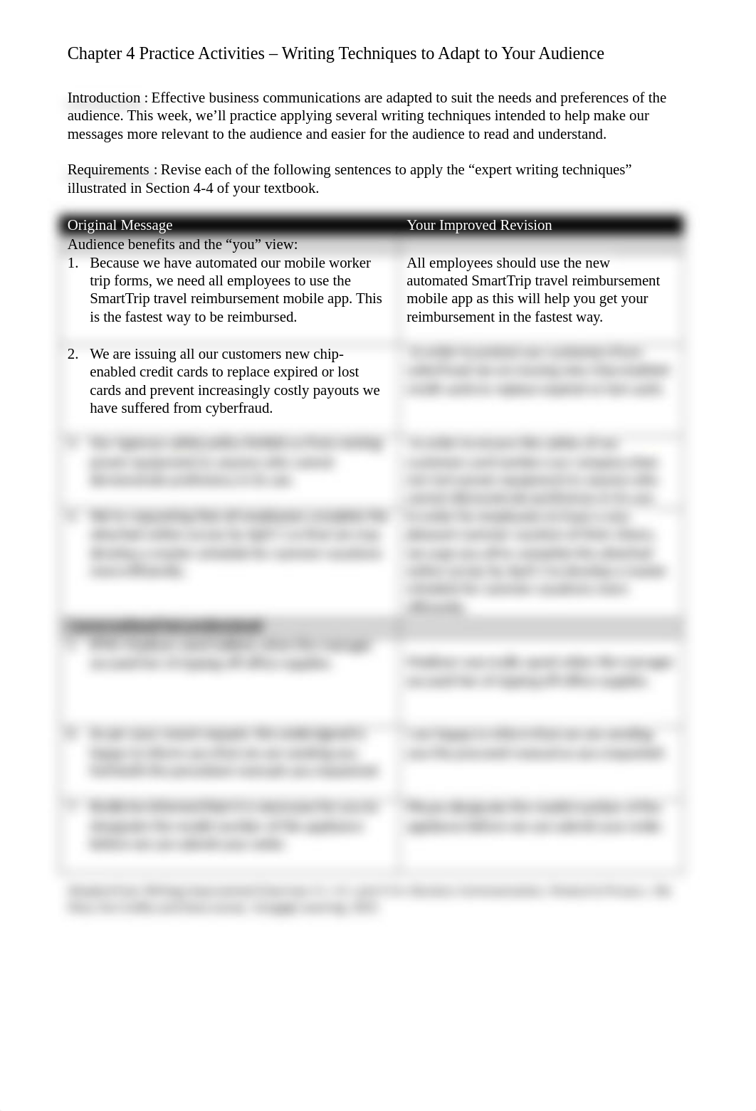 Chp 4 Practice Activities (Writing Techniques to Adapt to Your Audience).docx_djm5pip310q_page1