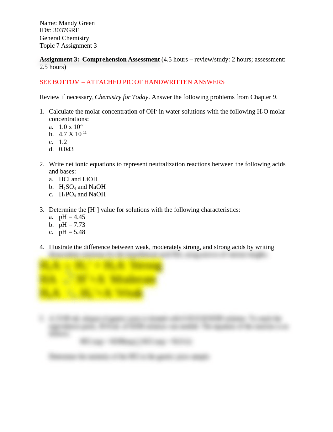 Feedback Mandy Green 3037GRE CHE101 Topic 7 Assignment 3 Comprehension Assessment.docx_djm7tie7xs8_page1