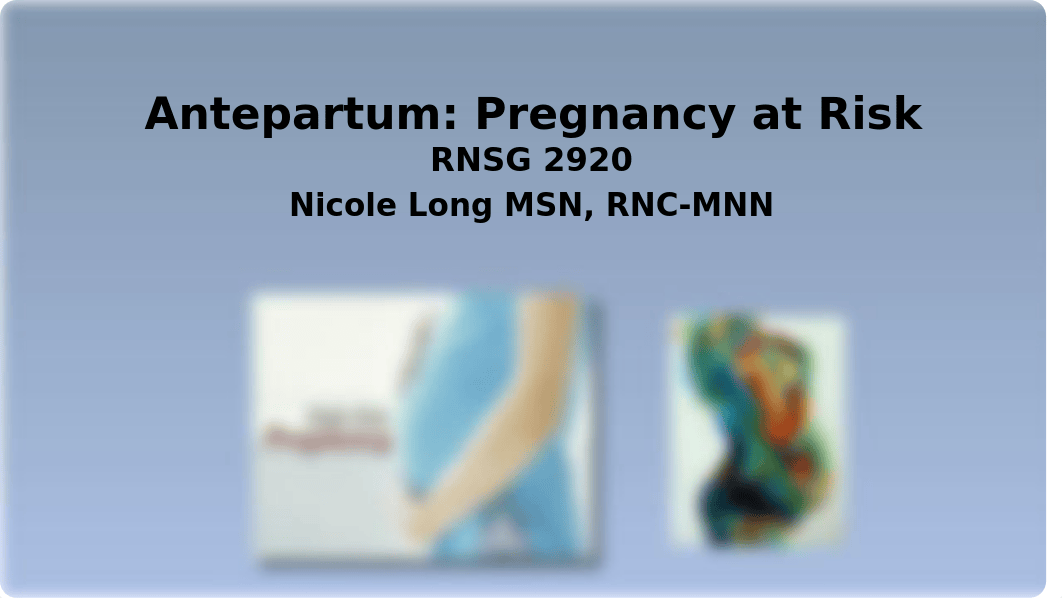 Antepartum Pregnancy at Risk Fall 2020.pptx_djmdrh5o1zl_page1