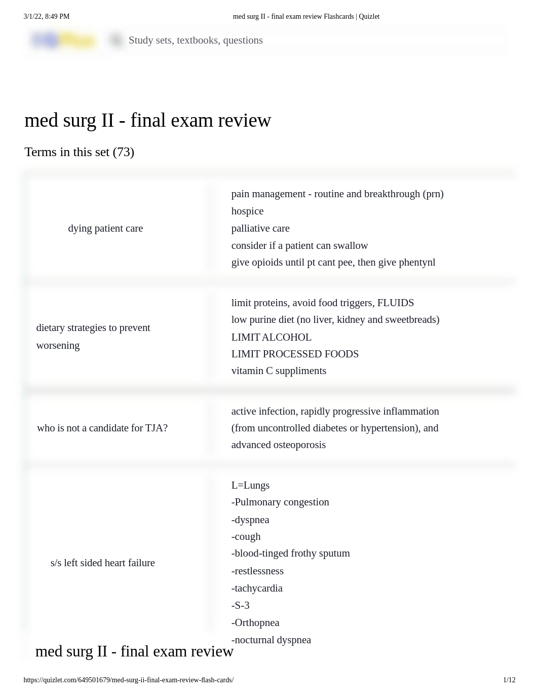 med surg II - final exam review Flashcards _ Quizlet.pdf_djmff3t1aqp_page1