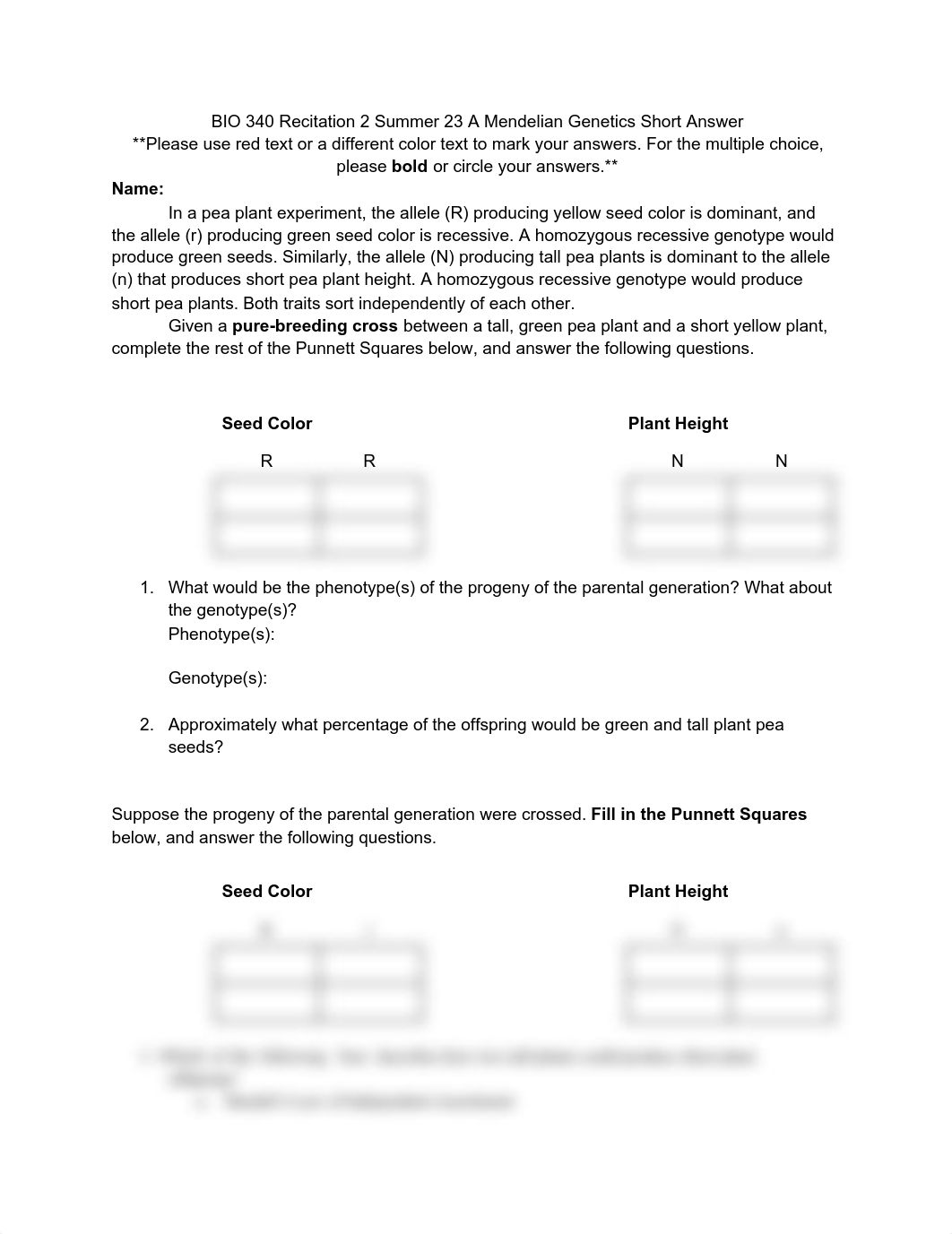 BIO 340 Recitation 2 SA Summer 23 A.pdf_djmkehz4byf_page1