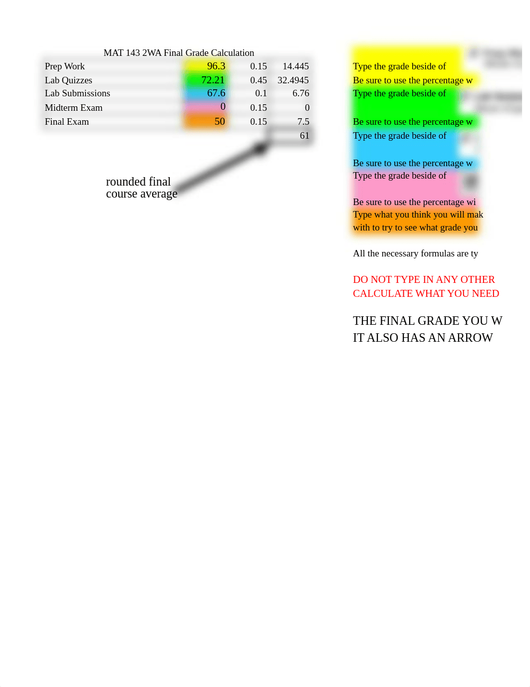 MAT 143 2WA  Final Grade Calculation Excel SP19.xlsx_djmndpqebiw_page1