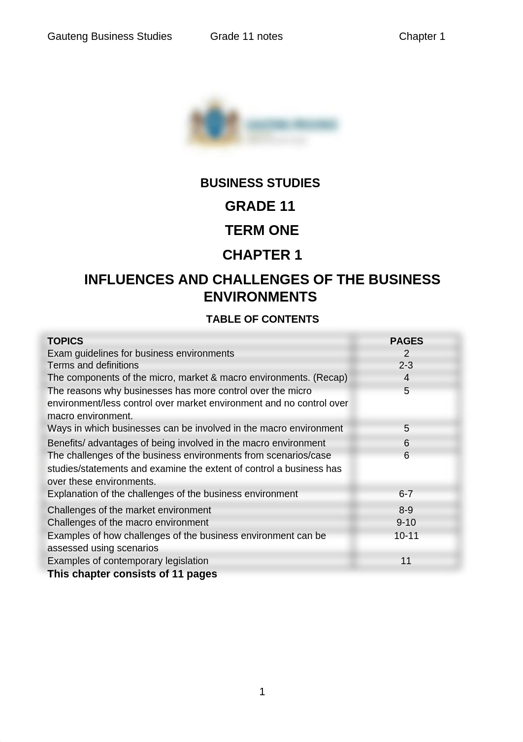 BSTD GRADE 11 WEEK 1-2 INFLUENCES AND CHALLENGES OF THE BUSINESS ENVIRONMENTS.docx_djmqiyo6pz7_page1