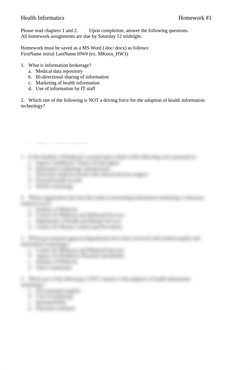 Health Informatics Chapter 1 and 2 Homework.docx_djmx7dy1wum_page1