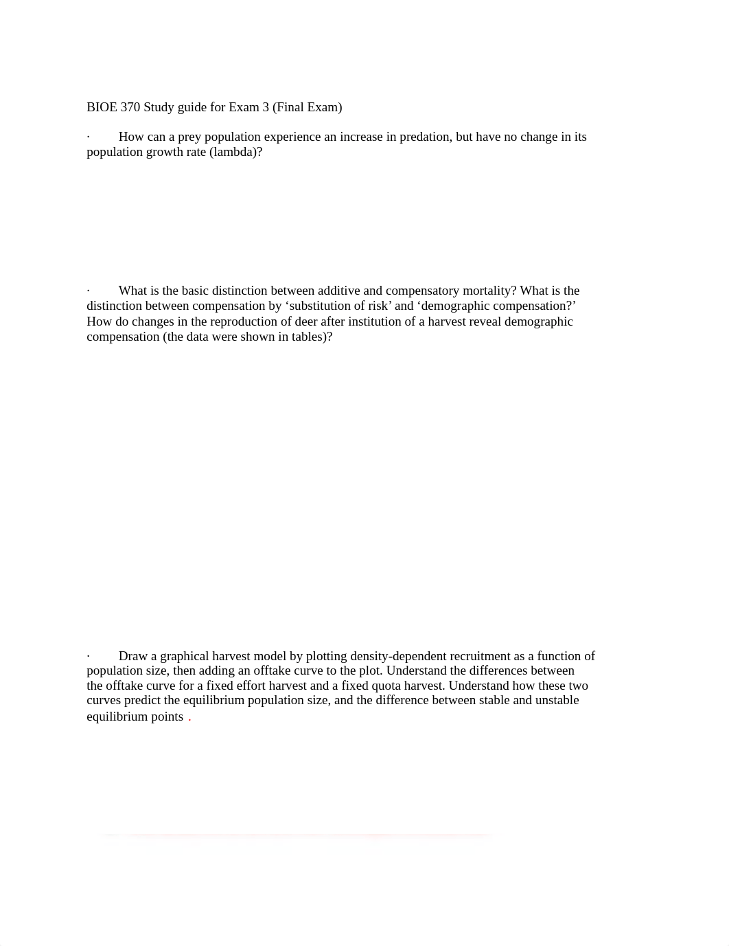 BIOE 370 Study guide (Final Exam).docx_djmzajz9giv_page1