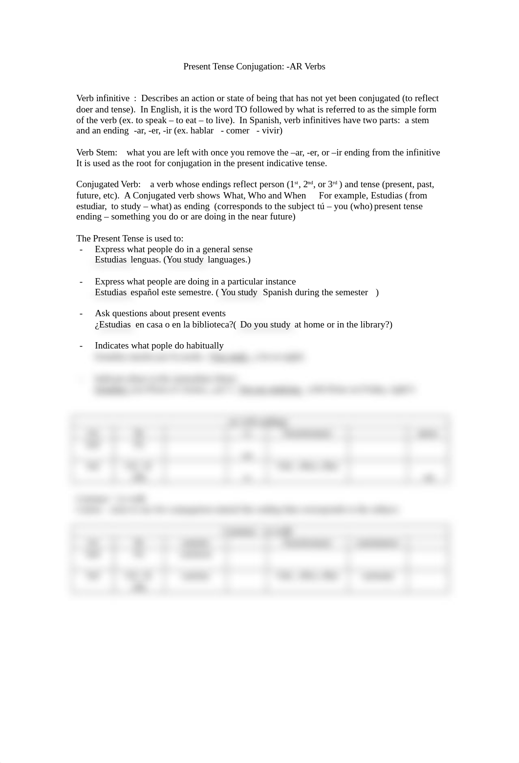 Present Tense -AR Verbs (notes and practice)-1 (1).doc_djn46o80p4o_page1