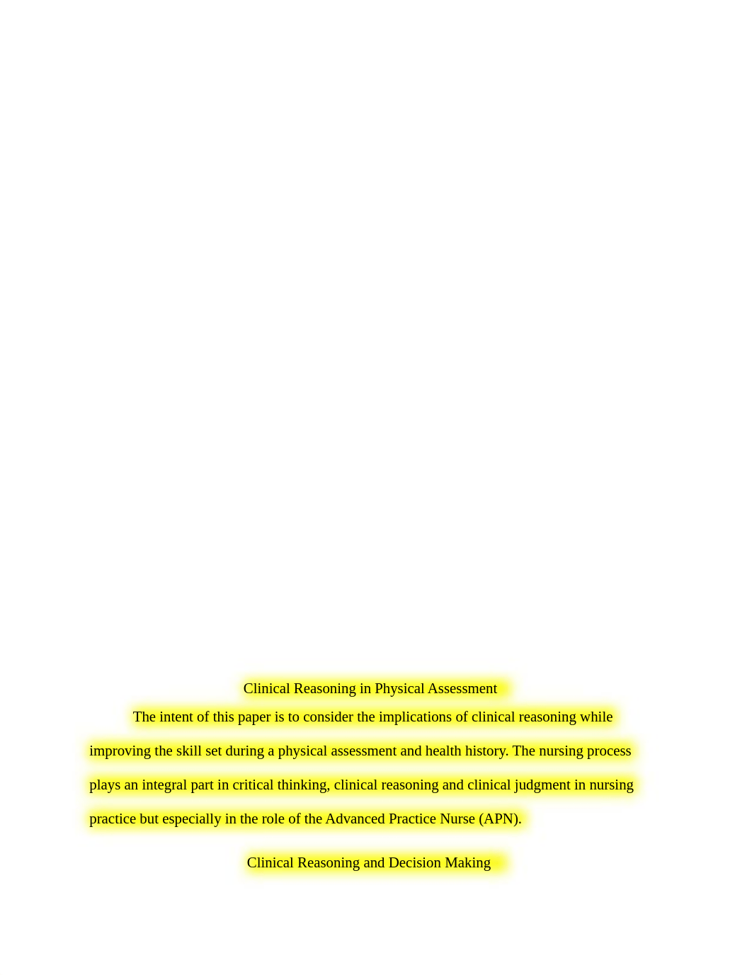 Clinical Reasoning in Physical Assessment week 1 re-typed (3) Draft.docx_djnbpfyo52s_page1