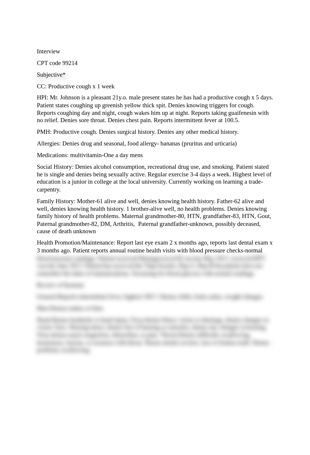 Clinical Decision Making N week 6 SOAP Note Clinical Documentation.docx_djnvgbqf184_page1