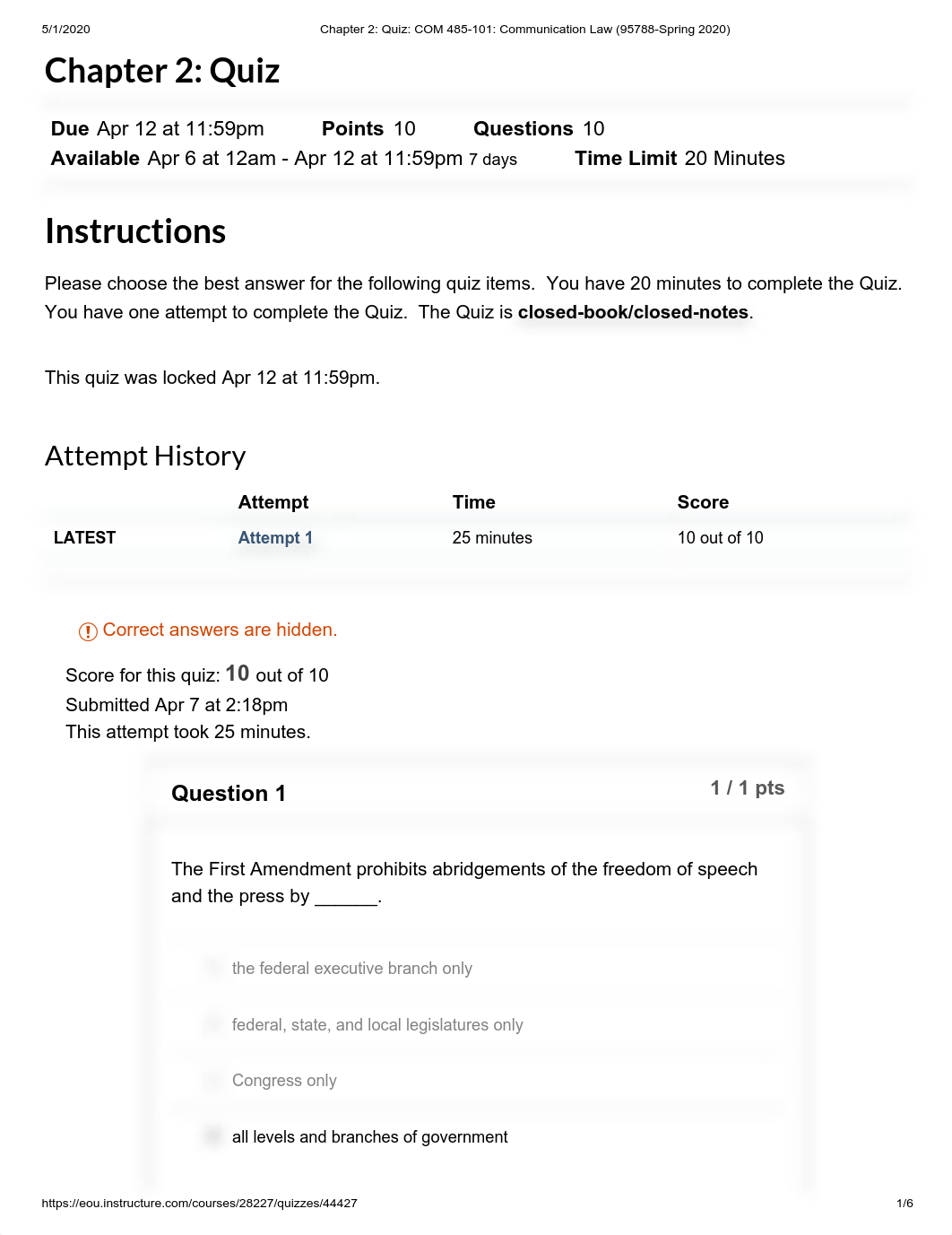Chapter_2__Quiz__COM_485-101__Communication_Law_(95788-Spring_2020).pdf_djo229hk5fh_page1