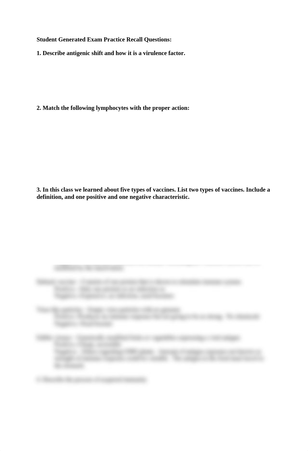 Student Generated Exam Practice Recall Questions_djo2pvgdfdg_page1