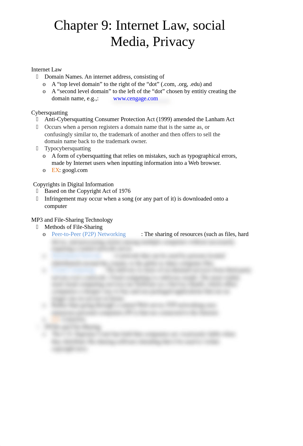 Chapter 9 - Internet Law, Social Media, Privacy_djo3uxo8nku_page1