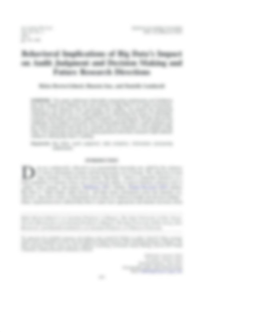 Behavioral Implications of Big Datas Impact on Audit Judgment and Decision Making and FutureResearch_djo72gz574a_page2