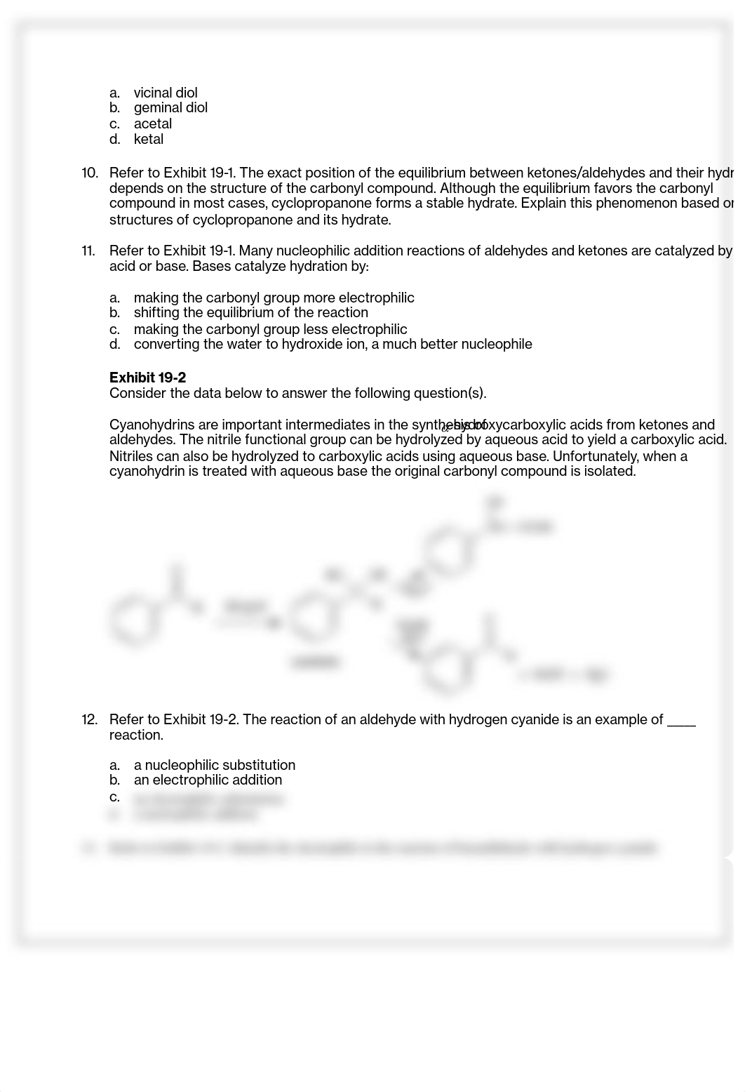 CHEM 2425. Chapter 19. Aldehydes and Ketones_Nucleophilic Addition Reactions (homework) W_djodm2qu1v5_page2