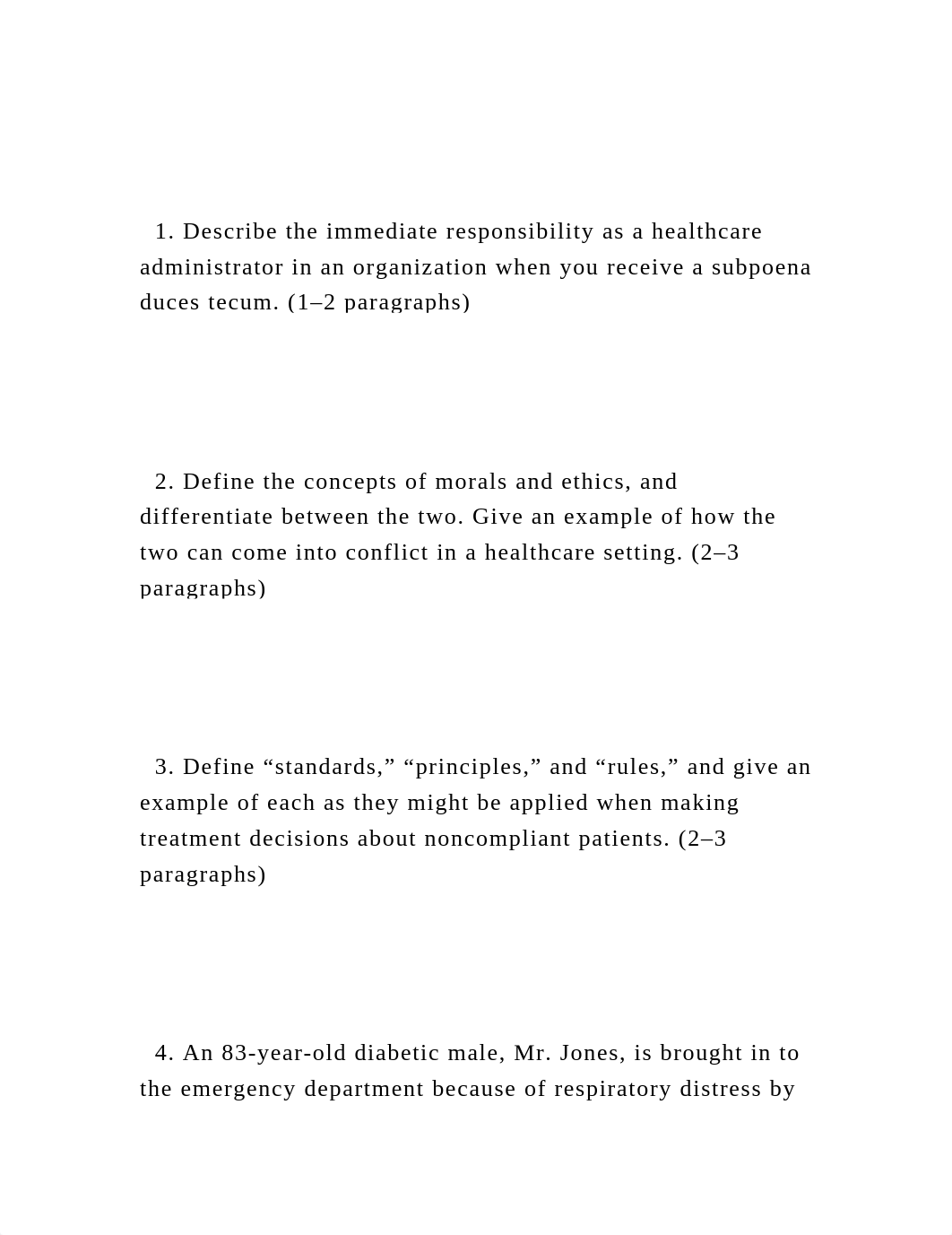 1. Describe the immediate responsibility as a healthcare admini.docx_djowxrna7wp_page2