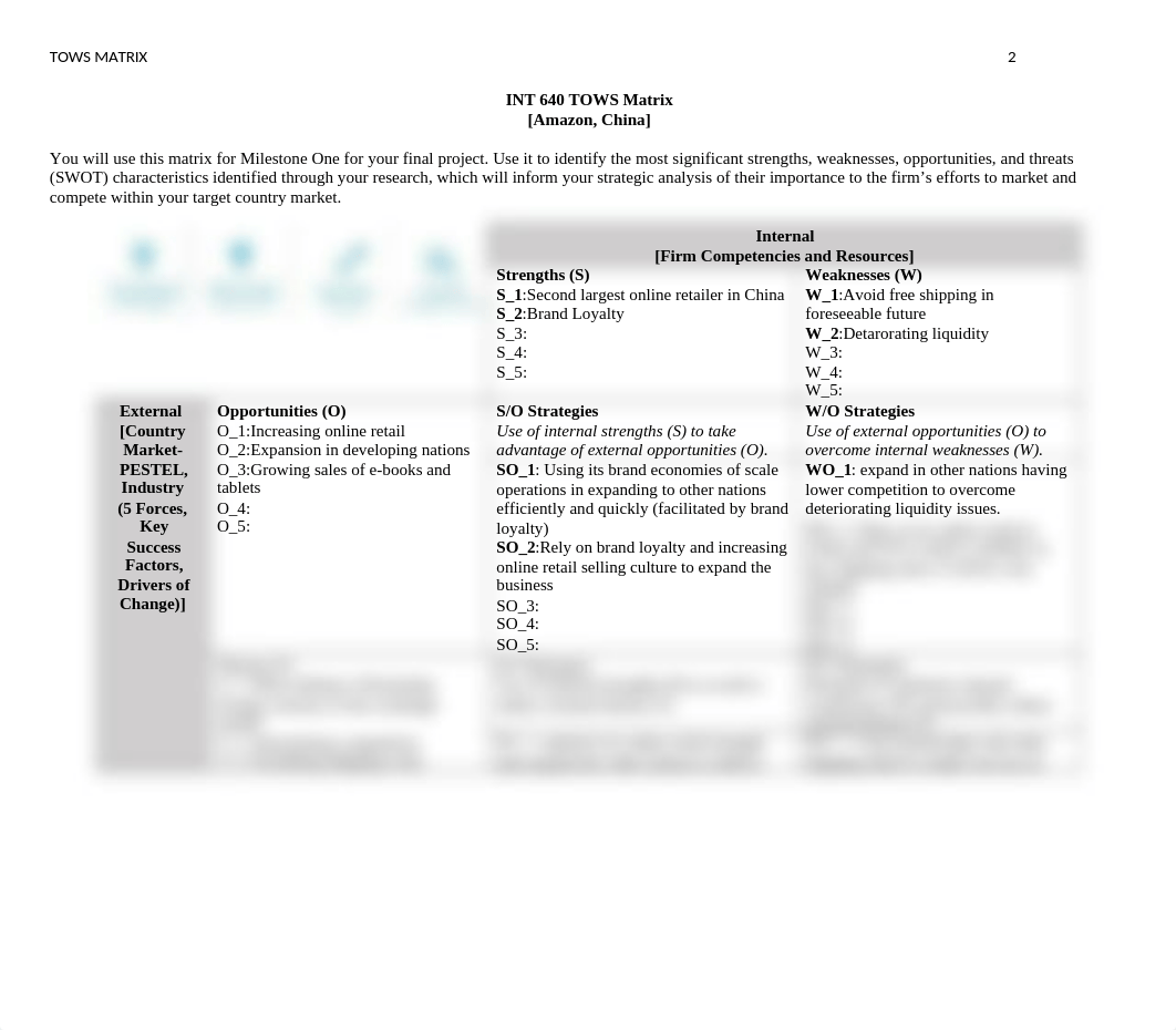 INT 640 TOWS Matrix (1) week three.docx_djozo8lrrt6_page2