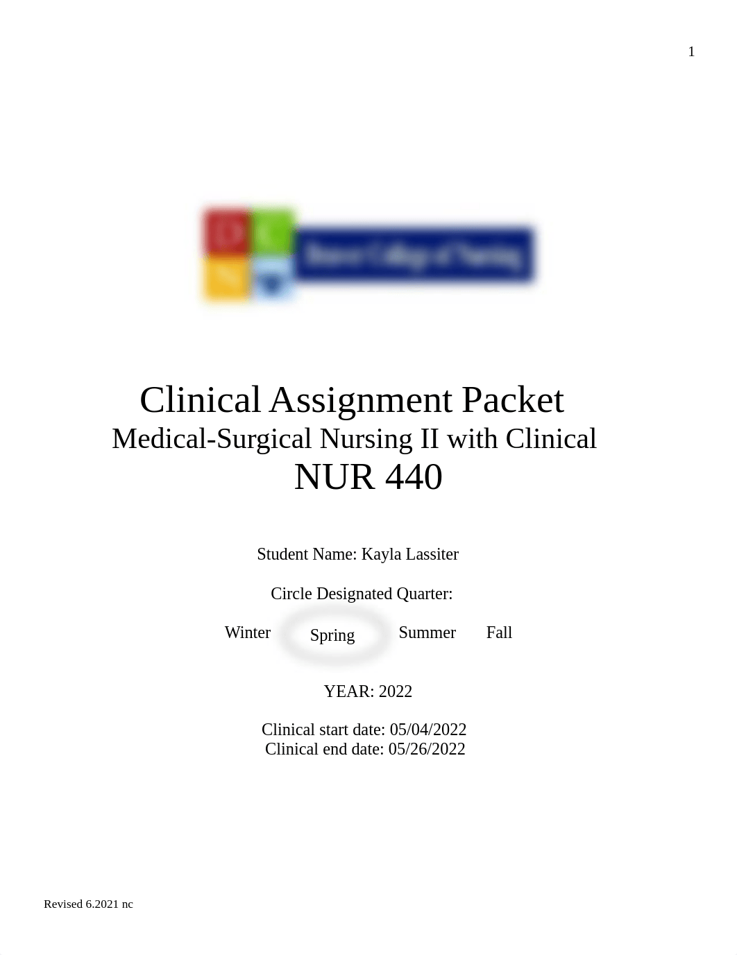 NUR 440C_Assignment Packet.doc_djp3eqa7bh5_page1