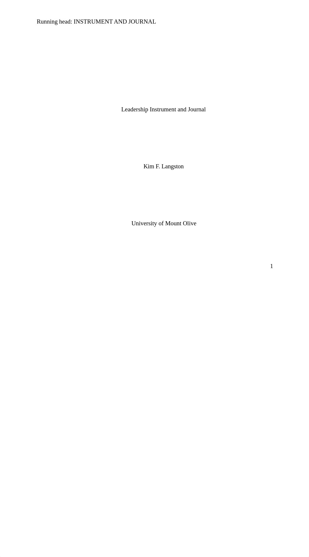 Langston, Kim 4 Leadership Instrument and Journal_djpev5051j7_page1