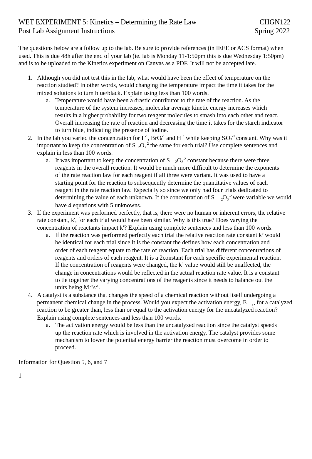 Post Lab for Chemical Kinetics.docx_djplllaw45y_page1