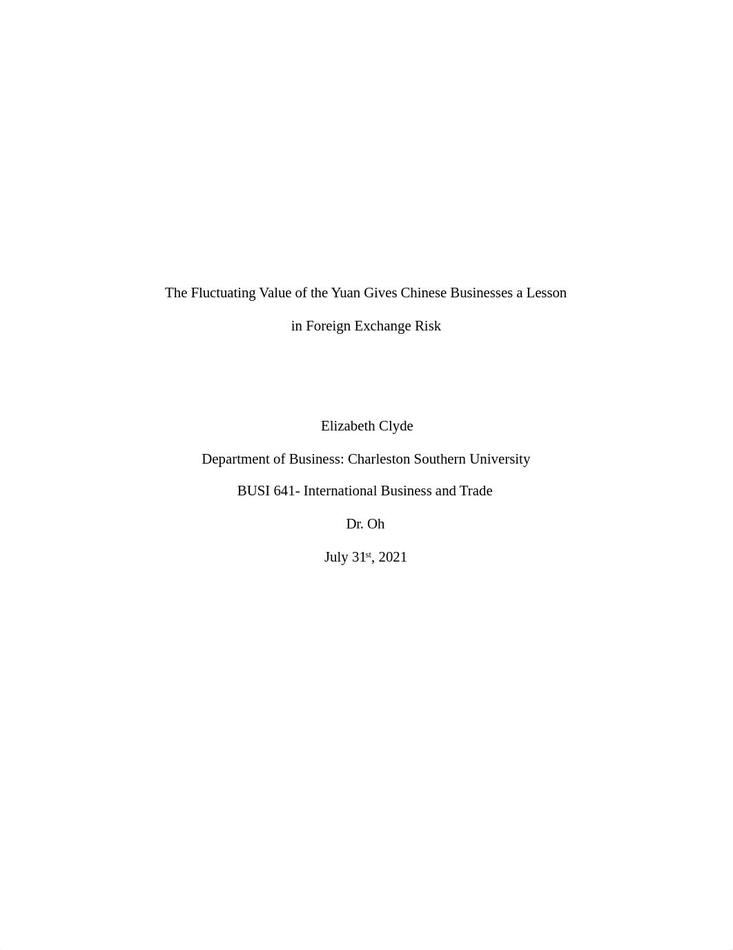 Clyde- Foreign Exchange Risk.docx_djpssra8qlq_page1